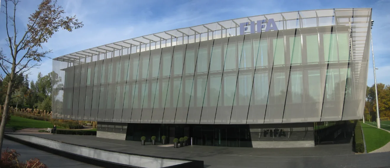 Sede de la FIFA en Zúrich, imagen editorial relacionada con la salida de Kevin Lamour