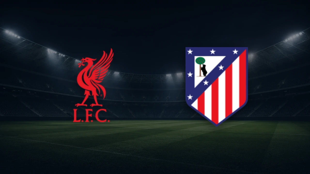 Escudos del Liverpool y el Atlético de Madrid frente a frente antes de su partido de Champions League 2026-27